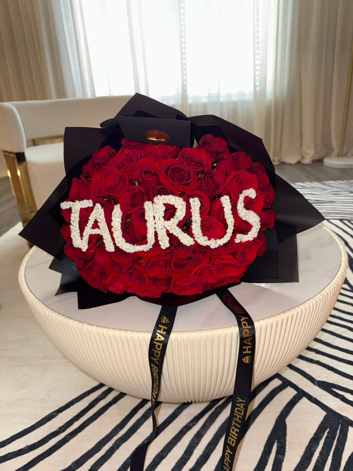 Custom Letter Rose Bouquets