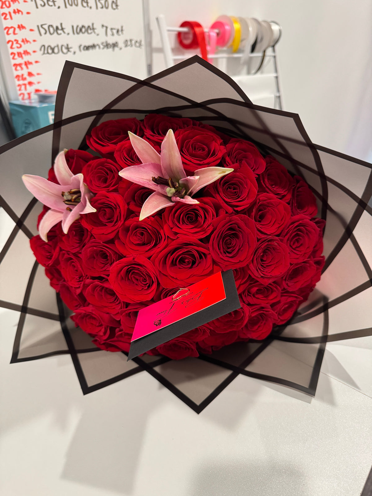 Roses & Lillies Bouquet
