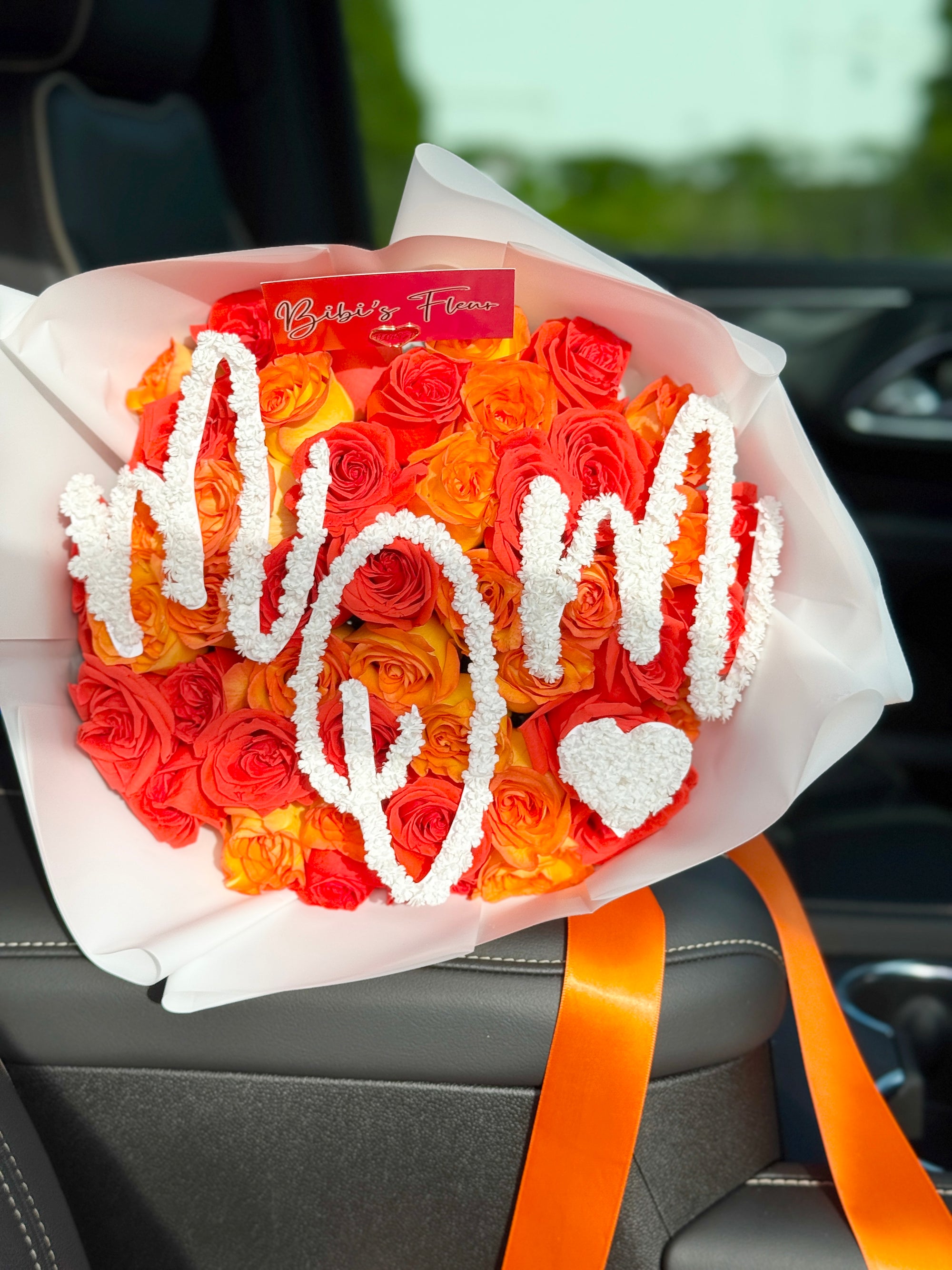 Custom Letters Bouquet