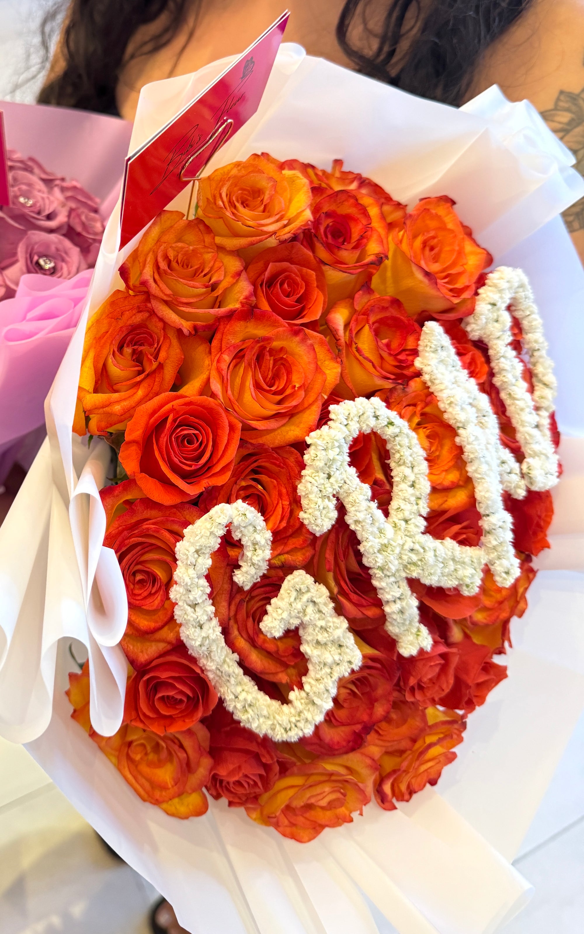 Custom Letters Bouquet