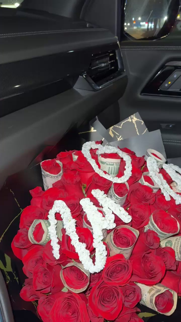 Money Wrapped Roses