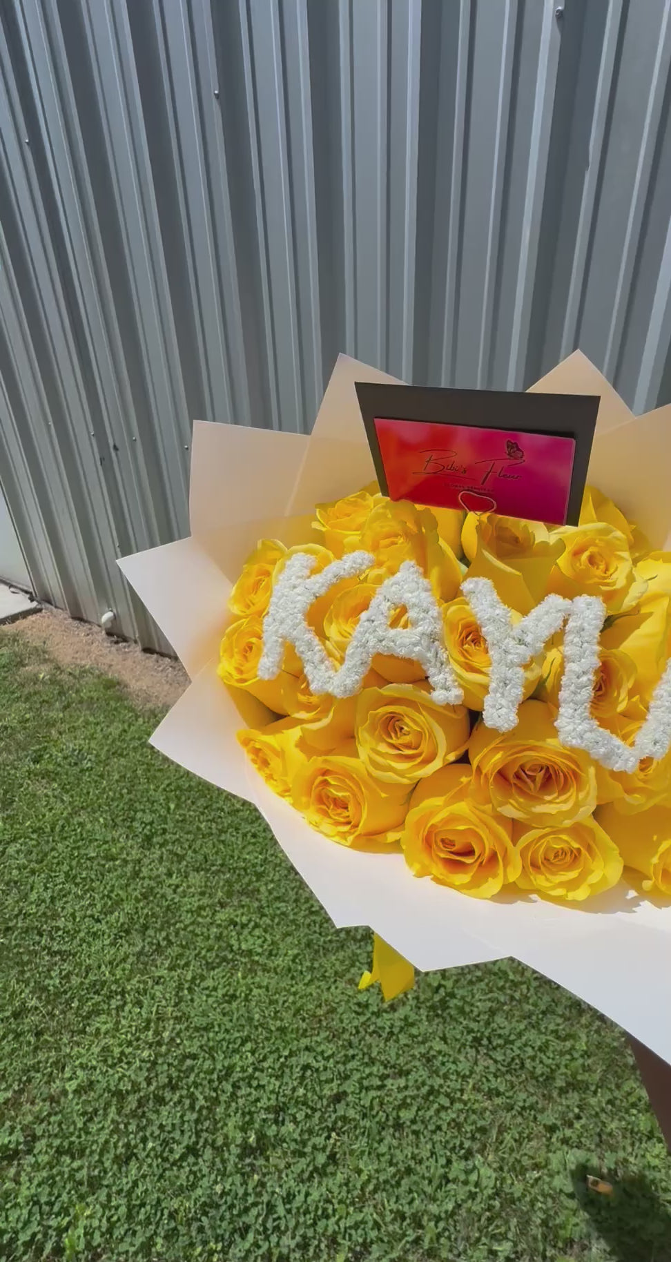 Custom Word Bouquets